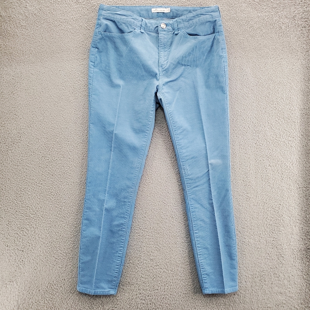 Peter Millar Corduroy Pants Womens Size 6 Blue